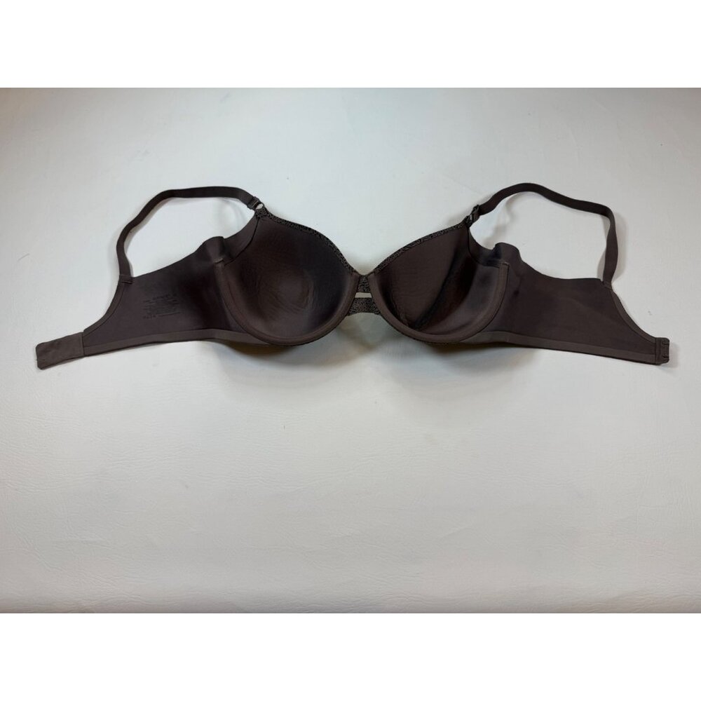 Warners Full Coverage Brown Underwire Bra Size 40C Leopard Print (bin JJ168) - Picture 7 of 7